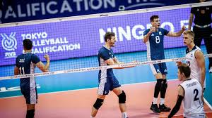 El vóley masculino logró el oro para argentina en los juegos panamericanos de lima (@prensacoa). La Seleccion Masculina De Voley Clasifico A Los Juegos Olimpicos De Tokio 2020 Infobae