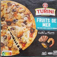 Pizza Aux Fruits De Mer Turini 400 G