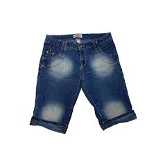 Haventhisandthat Deb Jeans Womens Juniors Size 13 Long Shorts Jean Denim 12 in Inseam Cuffed