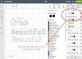 Feb 04, 2021 · cricut has specific fonts called 'writing' fonts that are meant for the cricut draw tool and typically are just one line thick per letter. How To Use The Pen To Write Fonts With Cricut Explore 100 Directions