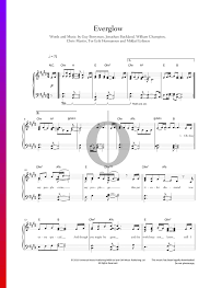 Klaviertastatur zum ausdrucken pdf.pdf size: Everglow Noten Klavier Gesang Pdf Download Streamen Oktav