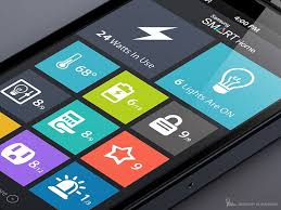 Home Automation Flat App Design App Design User Interface Design App Interface