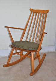 Vintage Ercol Rocking Chair Quaker Blonde Elm Beech Wooden 60s 70s Retro Ercol Rocking Chair Rocking Chair Ercol Furniture