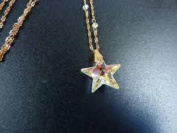 Swarovski Star Crystal Necklace Handcrafted Handmade Etsy Crystal Necklace Star Necklace Beautiful Earrings