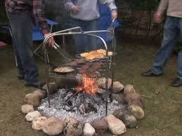 The texsport campfire grill is available in multiple sizes so you can pick the one which best suits you. Quad Pod Campfire Grill By Grate Mate Outdoor Llc Youtube