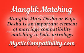 manglik matching mystic compatibility