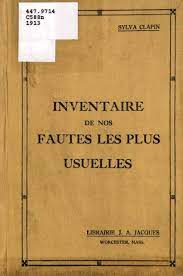 O le tableau de synthèse du rapprochement inventaire physique/actif lorsque vous utilisez l'option mettre sous forme de tableau, excel convertit automatiquement votre plage de données en tableau. Inventaire De Nos Fautes Les Plus Usuelles Contre Le Bon Langage