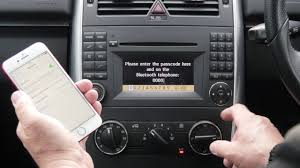 How To Pair A Phone To The Bluetooth System In A Mercedes Benz B Class 2 0 B180 Cdi Se Hatchback 5dr Youtube