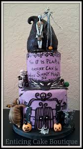 Nightmare Before Christmas Nightmare Before Christmas Cake Cake Purple Wedding Cakes