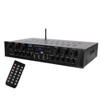 Pyle 600 Watt 6 Channel Bluetooth Amplifier Stereo Receiver w/ Remote  Control PTA66BT