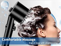 Amazon.com: Luxsego High Pressure Shower Heads with Handheld Sprayer,  Filtered Shower Head Soften Hard Water with Scalp Massager for Skin & Hair  Care, 3 Settings Multi Functional Detachable Shower Head (Black) :