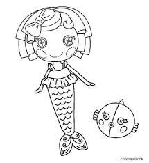 Printable lalaloopsy bubbly mermaid coloring page. Free Printable Lalaloopsy Coloring Pages For Kids