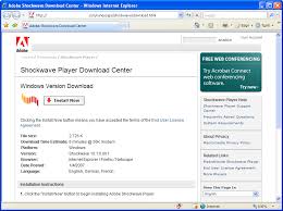 Here is how to download games from the official shockwave website. Adobe Shockwave Player Otros Archivos Y Complementos