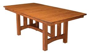 Amish Country Shaker Trestle Table Trestle Dining Tables Amish Furniture Hardwood Table