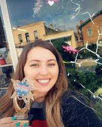 We're excited to announce the winner of our first Annual Union Recreation  Holiday Window Painting Contest! After a close vote between our three  incredible finalists, congratulations to Marina Reilly's painting at Van