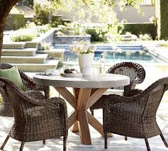 Welcome to pottery barn philippines. Torrey All Weather Wicker Roll Arm Dining Chair Espresso Pottery Barn