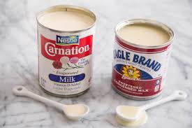 Evaporated milk is called for in pumpkin pie, fudge, tres leches, and other dessert recipes. What S The Difference Between Condensed And Evaporated Milk Kitchn