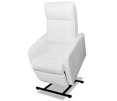 It Is Equipped With Castors So It Can Be Easily Moved Around Its Artificial Leather Upholstery Is Easy To Clean Ele Lift Chair Recliners Lift Chairs Recliner
