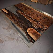 Console tables, coffee tables and trunks. Walnut Epoxy Coffee Table With Black Box Frame Anglewood Live Edge Custom Furniture Toronto