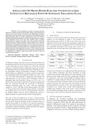 In general, the transmission network. Pdf Application Of Micro Hydro Electric System Attached To Effluent Discharge Point Of Sewerage Treatment Plant