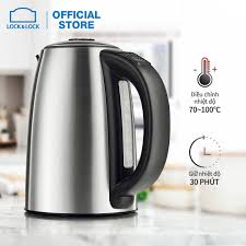 Bình đun siêu tốc giữ nhiệt Lock&Lock EJK136SLV (1.7L) giá tốt nhất 12/2024