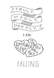 Truly Madly Deeply One Direction Lyrics Lyric Drawings One Direction Songs