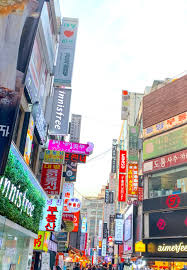 Myeongdong Korean Beauty Shopping Seoul Korea Travel Guide The Chic Diary Wisata Asia Perjalanan Korea Selatan