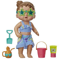 Boneca Baby Alive Sol E Areia Morena E8718 Hasbro Ri Happy Brinquedos