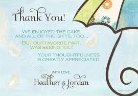 There are a couple of types of baby shower thank you message you can send. Simple Baby Shower Thank You Wording Online