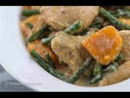 Ginataang Manok With Sitaw At Kalabasa Panlasang Pinoy Recipe Cuisine Recipes Recipes Cooking