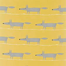 Office Melinki One 120070 Mr Fox Fox Fabric Mr Fox Wallpaper Mr Fox