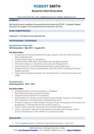 Writing an excellent actuarial intern cover letter is an essential step in your job search journey. Actuarial Intern Resume Samples Qwikresume