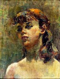 Eva Blanch Whelan Portrait Painting