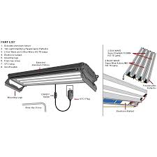 Ss 9195 Fluorescent Light Fixture Parts Diagram Light Fixture Parts Wiring Diagram