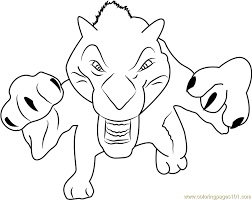 Ice age coloring pages diego. Diego Attacking Coloring Page For Kids Free Ice Age Printable Coloring Pages Online For Kids Coloringpages101 Com Coloring Pages For Kids