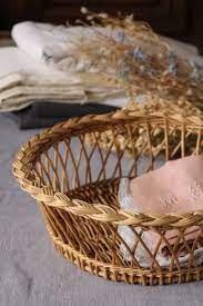 アンティークバスケット パニエ フランス バスケット アンティーク カゴバッグ 作り方