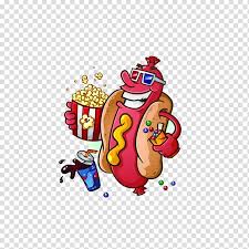 Popcorn Hot Dog Fizzy Drinks Hamburger Corn Dog Concession Stand Food Cart Film Transparent Background Png Clipart Hiclipart The pictures of cartoon dog depict two different variations of the creature. popcorn hot dog fizzy drinks