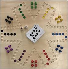 Bol Com Spel Keezen 4 Tot 6 Pers Dubbelzijdig Houten Speelbord Keezenspel Games