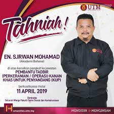 Look through examples of kenaikan pangkat translation in sentences, listen to pronunciation and learn grammar. Tahniah Faculty Of Social Sciences And Humanities Utm Facebook
