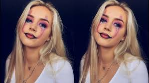 PINK CLOWN HALLOWEEN MAKEUP