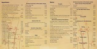 Menu items and prices are subject to change without prior notice. Asian Kitchen Picture Of Asian Kitchen Inverurie Tripadvisor