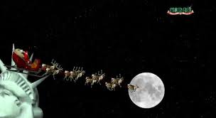 An amazing 3d space environment and we track down santa's location on the map. Norad Santa Tracker 2020