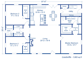 This 3 bedroom, 2 bathroom barn house plan features 2,024 sq ft of living space. Steel Home Kit Prices Low Pricing On Metal Houses Green Homes