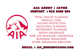 Your medicare card shows that you have medicare health insurance. Aia Insurance Agent Jayne Kajangbiz