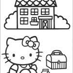 Auf leisen pfoten ist die katze zum liebling von kindern und eltern geworden. Hello Kitty Malvorlagen Zum Ausmalen Fur Kinder