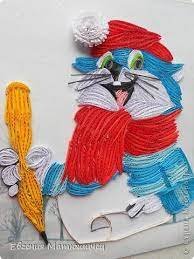 kot matroskin strana masterov origami and quilling paper quilling quilling