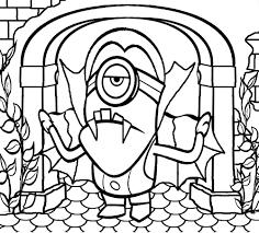 Despicable me este unul dintre filmele care a prins popularitate în ultima vreme, iar minionii sunt tot mai îndrăgiţi de copii. Coloreaza Minionul Deghizat De Halloween