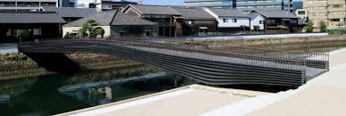 Dejima was a dutch trading post notable for being the single place of direct trade and exchange between japan and the outside. Ney Designed Footbridge Opens In Japan Bridge Design Engineering Bd E