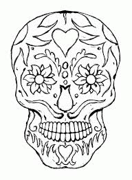 There's something for everyone from beginners to the advanced. Sugar Skull Coloring Pages Download Coloring Home