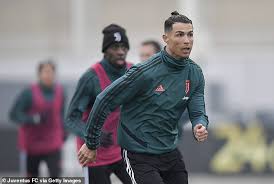 Cristiano ronaldo's hairstyle has varied through the years, but has always remained on the shorter this hairstyle shows off a more dramatic look with a disconnected undercut. Cristiano Ronaldo Unveils New Hairstyle As He Fashions His Do Into A Topknot During Training Daily Mail Online
